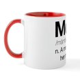 thumbnail image 2 of CafePress - Mombie Mug - 11 oz Ceramic Mug - Novelty Coffee Tea Cup, 2 of 6