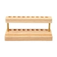 thumbnail image 1 of Portalápices, soporte de madera para brochas de maquillaje, ideal para el hogar, centro comercial y oficina., 1 of 9
