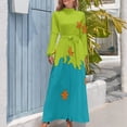 thumbnail image 3 of Mystery pattern Long Dress party dresses women clothes for woman birthday dress dress women summer, 3 of 4