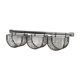 thumbnail image 1 of Hanging Wall Basket Potato Storage Basket Ginger Garlic Container For Dining Room Black, 1 of 7