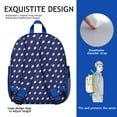 thumbnail image 5 of Sports-Themed Students Backpack - Baseball, Basketball, Football Print, Comfortable Dual Shoulder Support, Durable for School, 5 of 5