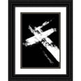 thumbnail image 1 of Artographie Studio 11x14 Black Ornate Wood Framed with Double Matting Museum Art Print Titled - Negatives 006 Crossed, 1 of 4