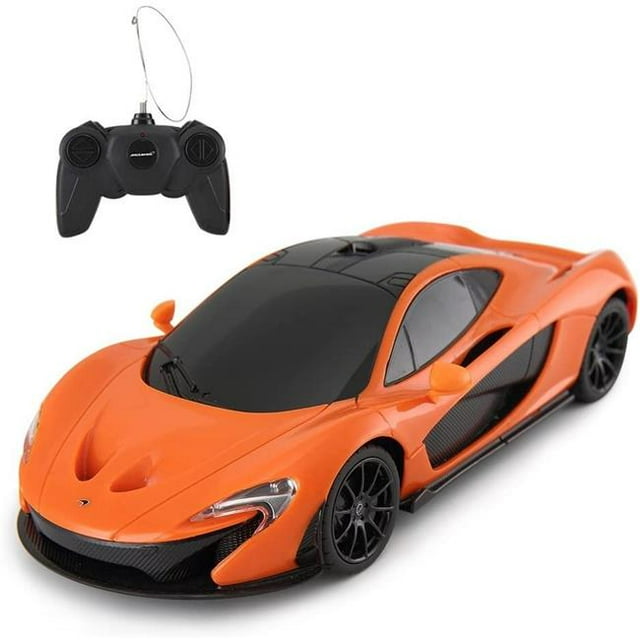 Voiture Jouet Télécommandée McLaren P1 à l'Échelle 1-24 - Modèle RC pour Enfants, Orange