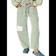thumbnail image 3 of Jeans para Mujer Y2k con Rayas, Cordón Ajustable, Cintura Alta, Rectos, Pierna , Estilo Boyfriend, Pantalones Vaqueros Mom. Verde L, 3 of 9