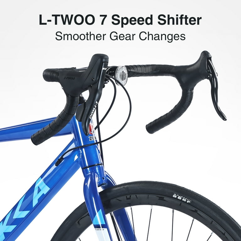VL7 speed SPORTS 700Cアルミ7速430mm AUTO LED 700C Hybrid Road Bike Shimano 7-Speed Adult Bike Aluminum