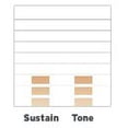thumbnail image 2 of Parche de Bombo Evans EQ3 Resonante Negro 20", 2 of 3