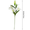 thumbnail image 3 of Artificial Flower*1 Clearance! 5 Head Cloth Simulation Flower 4 Flowers 1 Bud the Living Room is Decorated with Flowers And, 3 of 8