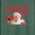 thumbnail image 3 of Coca-Cola - Santa Closeup - Women's French Terry Long Sleeve Pullover, 3 of 5