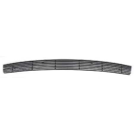 T-rex Vertical Bumper Billet Grille - TRex Grilles 25515 Horizontal Aluminum Polished Finish Billet Bumper Grille Overlay for Ford Mustang LX