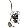 thumbnail image 6 of Yard Butler compact hose reel cart with wheels heavy duty 100 foot metal hose reel suitable for gardens, lawns and outdoor - IHTC-1, 6 of 6