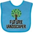 thumbnail image 3 of Inktastic Future Landscaper Horticulture Specialist Boys or Girls Baby Bib, 3 of 4