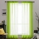 thumbnail image 3 of Cortinas transparentes para sala de estar, cortinas con bolsillo para varilla, paneles para ventanas, cortinas de gasa semitransparentes para dormitorio, cortinas transparentes, 3 of 8