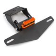 thumbnail image 2 of BTOER Motorcycle license plate frame with light rear short tail license plate frame, 2 of 8