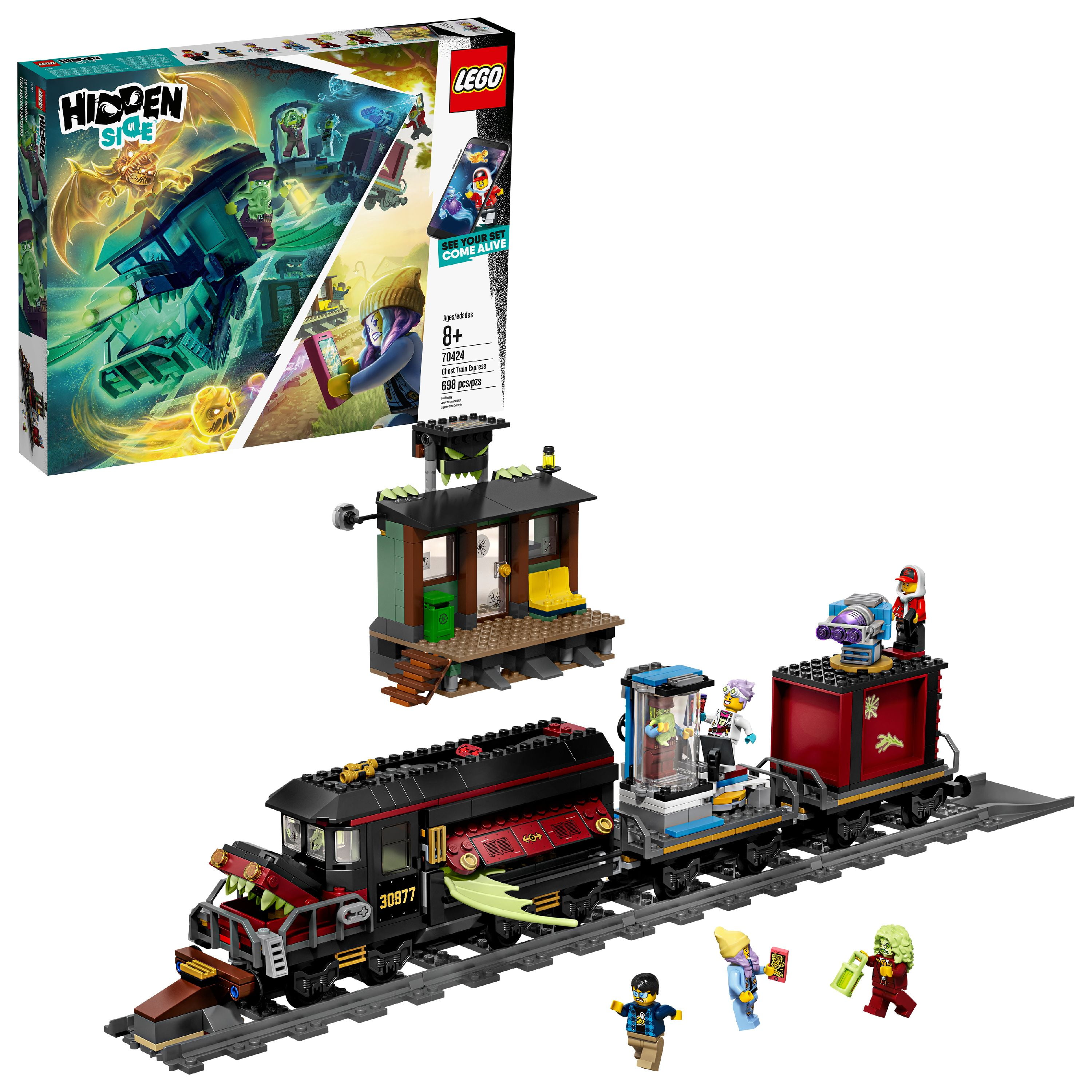 Lego Hidden Side Augmented Reality Ar Ghost Train Express 70424