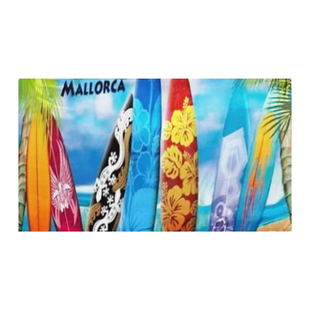 Toalla de playa de microfibra, súper colorida, resistente a la arena, multiusos, para viajes, piscina, 71 x 139 cm