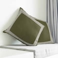 thumbnail image 3 of Olive Green Greek Key Pillow Covers 16x16 Inch Decorative Throw Pillow Cover, Geometric Greece Ancient Farmhouse Geo Sofa Pillowcases Accent Cushion Case Home Decor Bedroom Living Room, 3 of 6