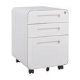 thumbnail image 2 of 3 Drawer Mobile File Cabinet With Lock, Metal Under Desk Rolling Filing Cabinets, Fully Assembled 5-wheel Office Cabinet For Home Office Letter/Legal/A4, 2 of 8
