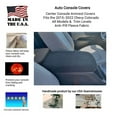 thumbnail image 2 of Auto Console Covers- Fits the Chevrolet Colorado 2015-2022 Center Console Armrest Cover Fleece Fabric - Brown, 2 of 2