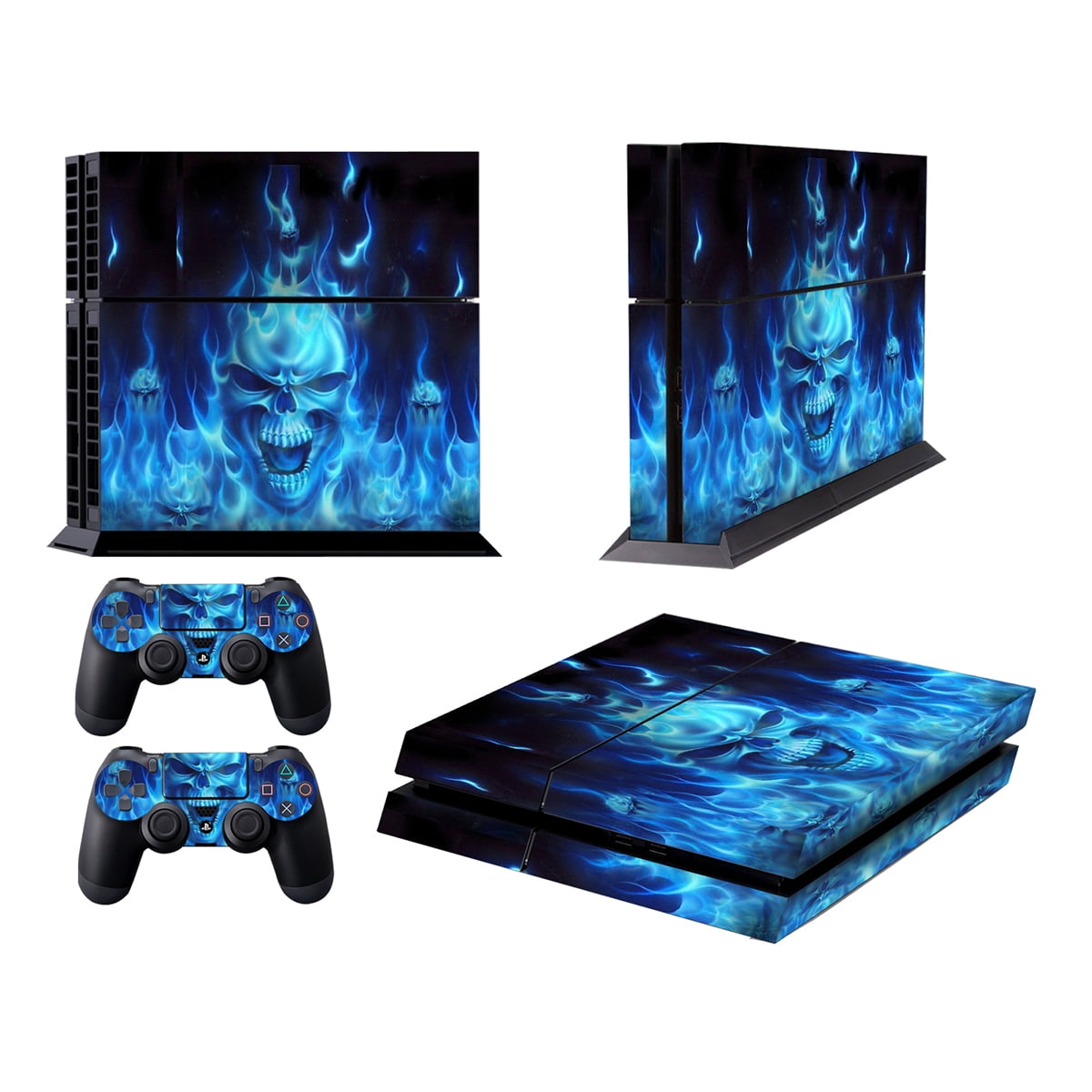 GameXcel Protective Skin Cover for Sony PS4 Console and 2 Dualshock Controllers Vinyl