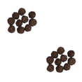 thumbnail image 3 of Naiovety 10 Uds. Bolas de mimbre de 3cm, manualidades decorativas para fiesta de boda y Navidad café 10 piezas 2Conjunto, 3 of 6