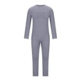 thumbnail image 4 of QSXADF Thermal Underwears Women Set Base Layer Top Bottom Base Layer Set Long Sleeve Top And Pants Ski Sports Running Athletic Wear Women Fall Winter Outfits, 4 of 6