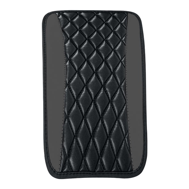 Oferta por tiempo limitado!Funda mejorada para consola central de coche, cojín de piel de microfibra para reposabrazos de coche, caja de almacenamiento universal para reposabrazos de coche, accesorio