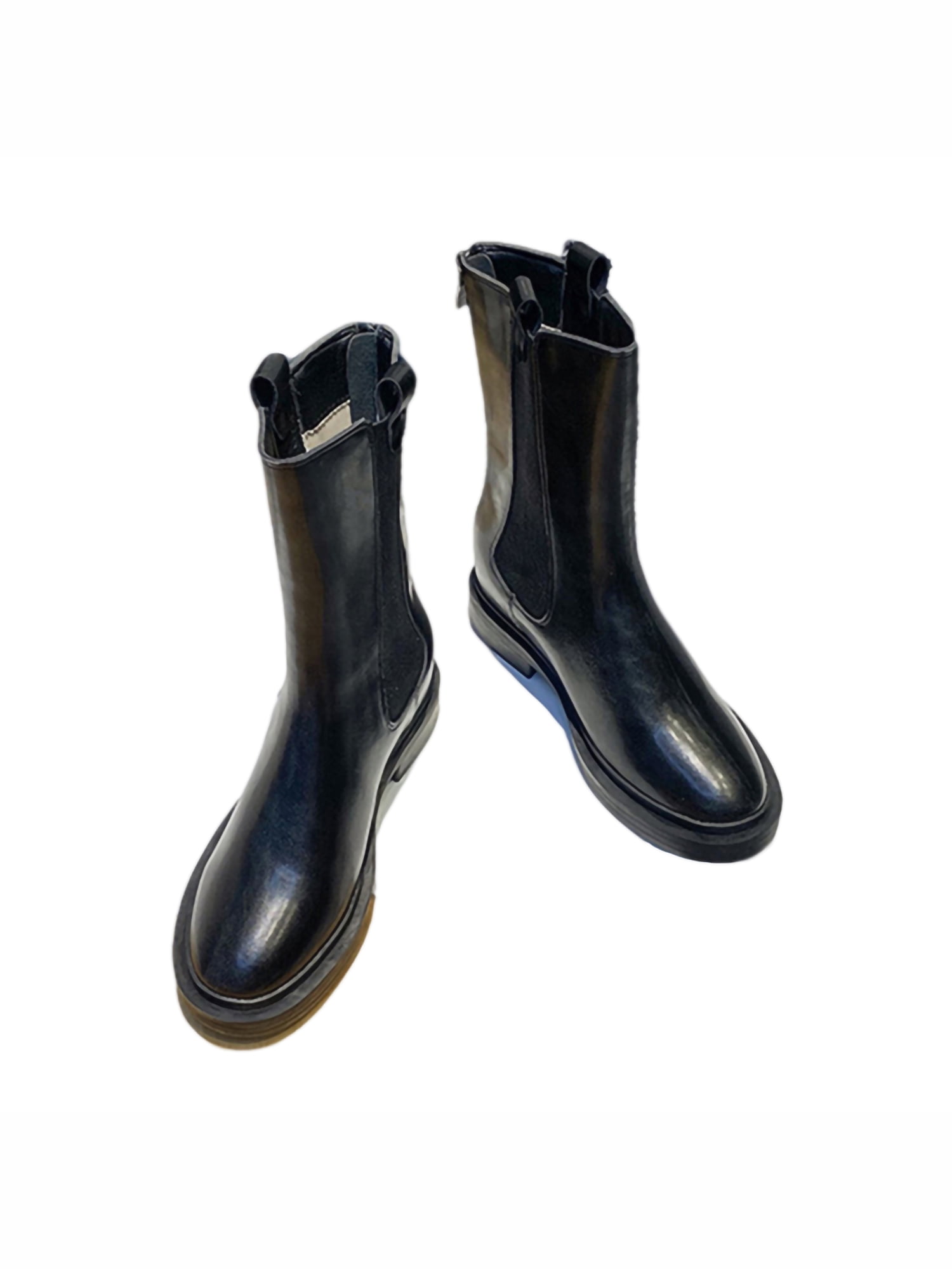 LUXUR Womens Chelsea Ankle Boot Low 