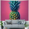 thumbnail image 4 of GOSMITH Decorations for Dorm Vintage Pink Color Big Pineapple Tropical Summer Fruits Painting, 4 of 6