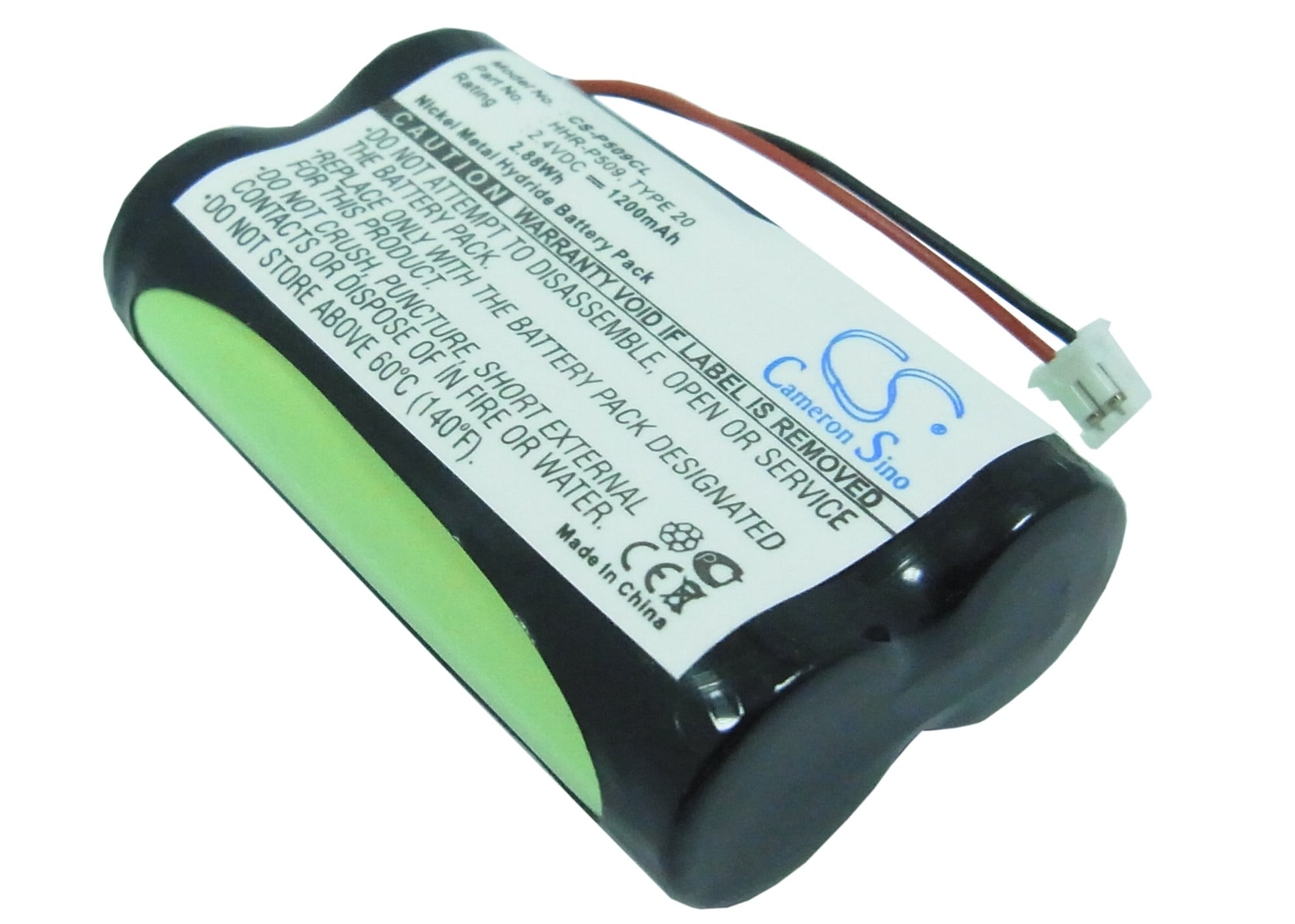 Replacement Battery For Uniden 2.4v 1200mAh/2.88Wh Cordless Phone