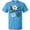 Pacific Blue, variant on Inktastic Louisiana Girl Magnolia Flowers and Leaves T-Shirt