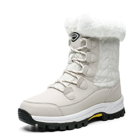 

Boys Girls Winter Warm Snow Boots Slip Resistant Wear Resistant Fashion Outdoor Walking Shoes Ankle Boots
