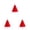 Red*3, variant on Ljkilskltr Christmas Honeycomb Decorations, Paper Hanging Ornaments, Honeycomb Cutouts Green 11.81in Foldable Tissue Paper Xmas Ornament for Ceiling Mantel Window Holiday Decor