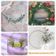 thumbnail image 5 of Accesorios para manualidades para creativos, aros circulares de metal para manualidades, aros de alambre de metal dorado, suministros para atrapasueños, anillos de metal lisos para centros de mesa, 5 of 7