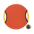 thumbnail image 2 of Juego de pelota de paleta de trampolín, juego de lanzar y atrapar, disco volador para padres e hijos Naranja, 2 of 9