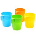 thumbnail image 1 of 4pcs Color Random Candy Color Toothbrush Holder Bathroom mug Tooth mug Rinsing Wash Tooth Mug Plastic Coffee Cup, 1 of 8