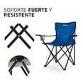 thumbnail image 2 of Sillas Camping y playa Duralife Plegable Portatil 2 Piezas Azul, 2 of 7