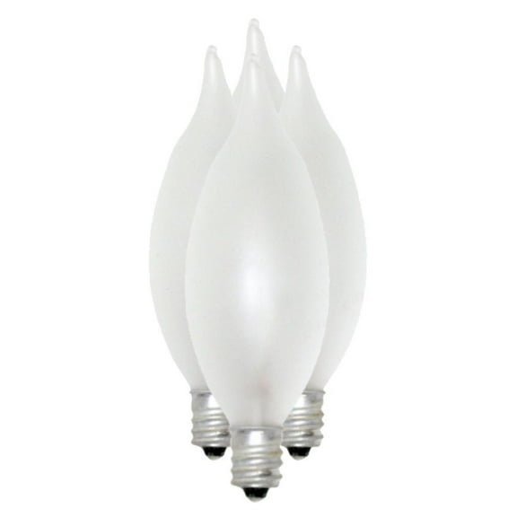 Sylvania 13309 - 40B10C/DL/F/BL/4PK B10 Decor Torpedo Light Bulb
