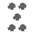 thumbnail image 2 of QualitChoice Phone Touch Screen Gloves Cycling Hiking Camping Hands Warm Keeping Accessory medium grey 5Set, 2 of 6
