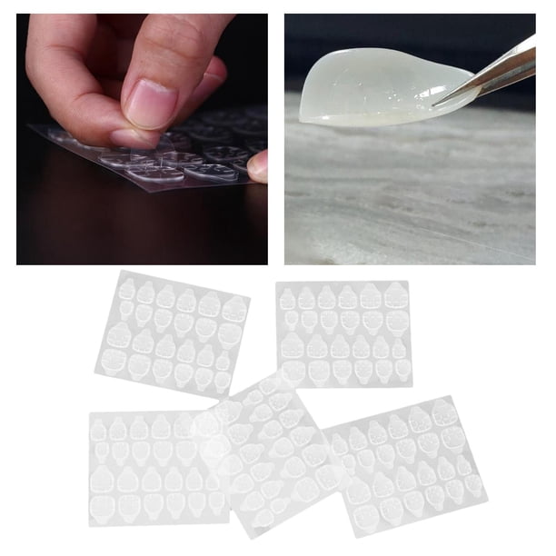 Pestañas de Uñas Adhesivas Macarena 5 Piezas Etiqueta adhesiva