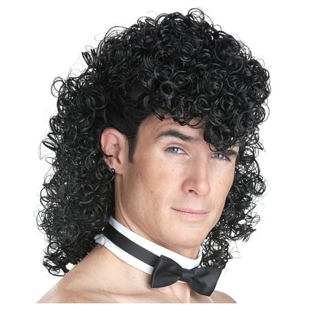California Costumes Men's Girl's Night Out Wig, Black, One Size