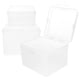 thumbnail image 5 of Caja de almacenamiento pequeña de 3 uds., caja de pegatinas transparente, caja de pegatinas para álbum de recortes, contenedor de tarjetas pequeñas para bricolaje, 5 of 6