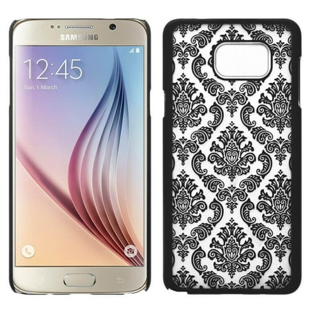 Samsung Galaxy Note 5 Case, Ultra Slim Damask Vintage Hard Case Cover for Galaxy Note 5 - (Best Service Galaxy Vintage D)