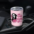 thumbnail image 3 of Ghostface Valentine Halloween Decor Tumbler for Girls - Spooky Vibes 20 OZ Rainbow Ghost Theme Decor Insulated Tumbler Cup with Lid -Vacuum Stainless Steel Coffee Mug Cup, 3 of 7