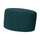 thumbnail image 2 of Funda redonda para otomana, funda protectora gruesa para muebles, ideal para guardar muebles. Verde, 2 of 9