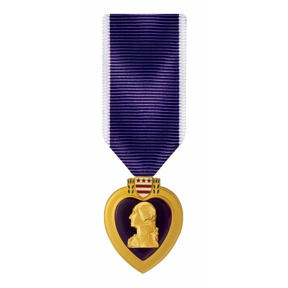 Purple Heart Medal Miniature