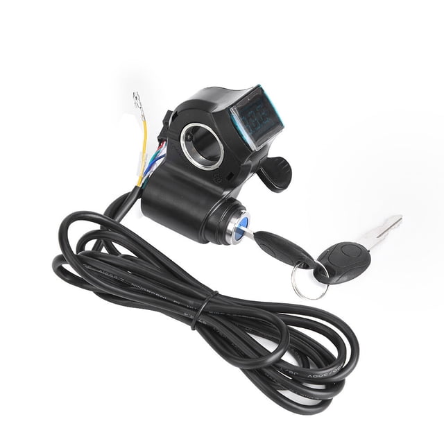 Empuñadura del Acelerador LED Bicicleta Eléctrica ANGGREK 5V-99V