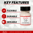 thumbnail image 2 of Angelus® Acrylic Leather Paint, 1 oz., Putty, 2 of 9