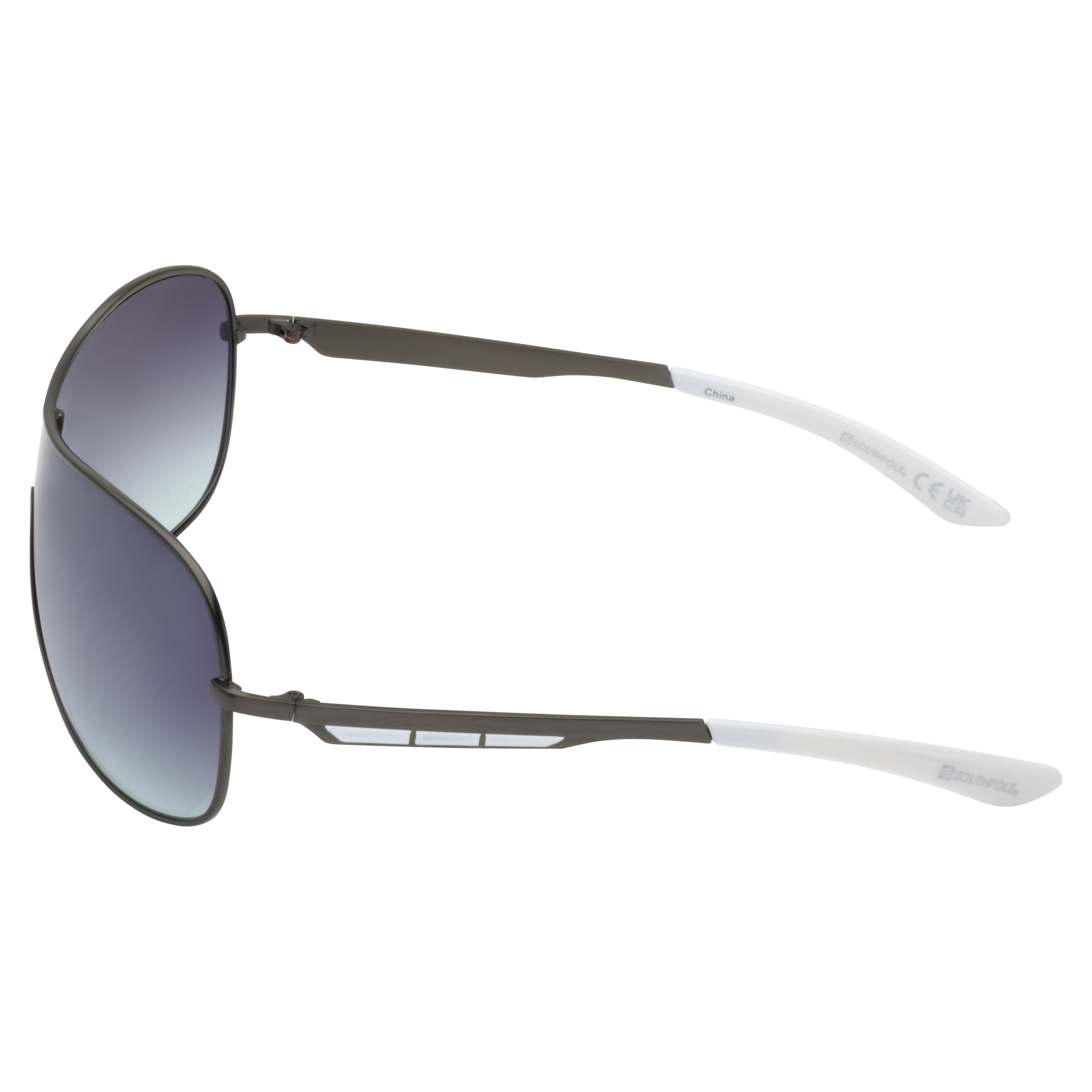 WOWSUN Rectangular Polarized Sunglasses for Men Metal Frame Cool