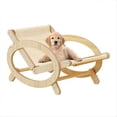 thumbnail image 1 of Elevated Pet Bed Chair Cat Sleeping Climbing Frame Chair B, 1 of 5
