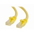 thumbnail image 2 of C2G 5ft Cat6a Snagless Unshielded (UTP) Network Patch Ethernet Cable - Yellow - Patch cable - RJ-45 (M) to RJ-45 (M) - 5 ft - UTP - CAT 6a - molded, snagless, stranded - yellow, 2 of 5
